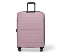 Infinity Leather Expandable Pink Suitcase Large 28-Inch Hard Shell Lightweight Durable Travel Cabin Luggage Bags with TSA Lock (L(78cm 110L))