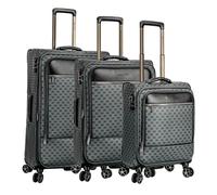 Snowball Corringham Large Soft Shell Suitcase In Grey, Grey
