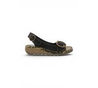 Fly London Women's Tram723fly Sling Back Sandals,Black Black 000,9 UK