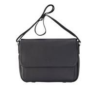 Infinity Leather Genuine Leather Laptop Bag Travel Work Messenger Satchel - Camden In Black Black One Size