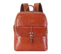 Infinity Leather Genuine Leather Vintage Laptop Backpack Travel Bag - Cove In Tan Tan