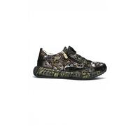 Laura Vita Women's Burton 43 Floral Zip Trainers, black, 5 UK