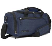 Infinity Leather Holdall Carry On 40X 20 X25Cm Under-Seat Travel Duffel Bag For Ryanair, Easy Jet In Blue Blue One Size