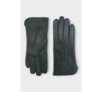 Infinity Leather Womens Italian Leather Winter Stitch Line Design Soft Wool Lining Gloves - L-GLV-301 - Olive - 2XL