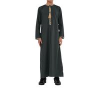 Infinity Leather Kids Boys Green Moroccan Thobe Eid Djellaba Islamic Ramadan Robe Jubba