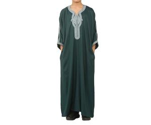 Infinity Leather Kid's Boys Green Moroccan Thobe Jubba Robe Eid Djellaba Gandoura