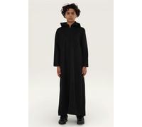 Infinity Leather Kids Boys Hooded Eid Moroccan Jubba Robe Ramadan Eid Thobe - K-HM12 - Black - 40