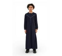 Infinity Leather Kids Boys Ramadan Moroccan Jubba Robe Djellaba Eid Thobe - K-TT-006 - Navy - 50