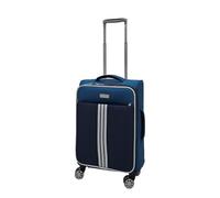 Infinity Leather Lightweight TealCabin Suitcase 56 x 36 x 22 cm Soft Shell Luggage Travel Suitable for Easyjet, Ryanair, Jet 2 Paid Carry on