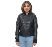 Infinity Leather Ma-1 Leather Bomber Jacket-Abbotsford In Tan Tan 22