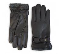 Infinity Leather Men’s Italian Leather Driving Gloves - Soft Premium Leather, Warm Wool Lining, Touchscreen Compatible, Water-Resistant - Winter Motorcycle & Casual Gloves