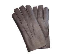 Infinity Leather Mens Brown Luxury Sheepskin Leather Gloves