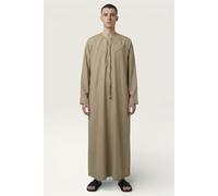 Infinity Leather Men's Eid Moroccan Jubba Robe Djellaba Ramadan Eid Thobe - HM11 - Beige - 58