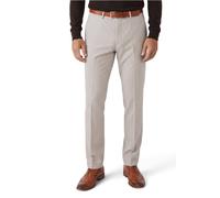 Infinity Leather Men's Formal Plain Trousers - Mayfair in Light Sand | Size: 40R Infinity Leather Light Sand 40R