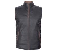 Infinity Leather Men's Reversible & Brown Leather Gilet-Preston in Tan | Size: 4XL Infinity Leather Tan 4XL
