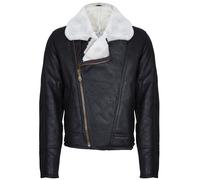 Infinity Leather Men's Sheepskin Leather WW2 Bomber Jacket-Tucson in Light Brown | Size: Medium Infinity Leather Light Brown M