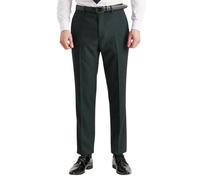 Infinity Leather Men's Suit Trouser Prince Of Wales Formal Trouser in Green | Size: 46R Infinity Leather Green 46R
