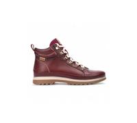 Infinity Leather Pikolinos Leather Ankle Trainers Boots - Vigo In Red Red