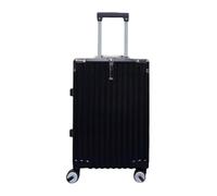 Infinity Leather Robust Hard Shell Cabin Suitcase 36 x 24 x 56 cm Luggage Suitable for Easyjet, Ryanair, Wizzair