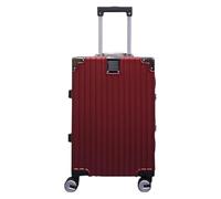 Infinity Leather Robust Hard Shell Cabin Suitcase 36 x 24 x 56 cm Luggage Suitable for Easyjet, Ryanair, Wizzair