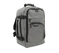 Infinity Leather Rucksack Backpack 40x20 x25 cm Underseat Travel Cabin Bag for Easy Jet, Ryanair in Grey Infinity Leather Grey 40x20 x25 cm