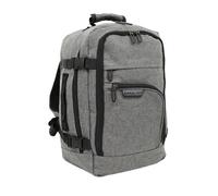 Infinity Leather Rucksack Backpack 40X20 X25 Cm Underseat Travel Cabin Bag For Easy Jet, Ryanair In Grey Grey One Size
