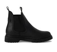 Infinity Leather Tamaris Leather Classic Chelsea Ankle Boots In Black Black