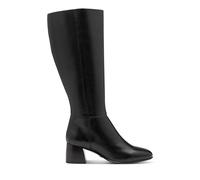 Infinity Leather Tamaris Leather Knee High Heel Riding Boots In Black Black 6
