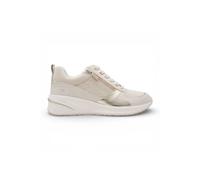 Tamaris Rea Zip Wedge Beige Light Gold Womens trainers 23754-45-485 in a Plain Man-made in Size 39