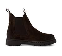 Infinity Leather Tamaris Suede Leather Classic Chelsea Ankle Boots In Brown