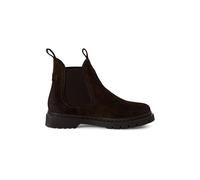 Infinity Leather Tamaris Suede Leather Classic Chelsea Ankle Boots In Brown Brown