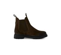 Infinity Leather Tamaris Suede Leather Classic Chelsea Ankle Boots In Green Green