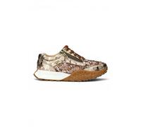 Laura Vita Evitao 03 Women's Sequin Shiny Details Zip Trainers, gold, 5 UK