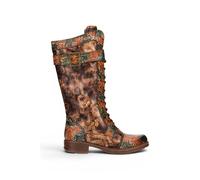 Laura Vita Anitao 21 Women's Multi Coloured Floral Leather Boots