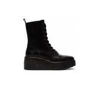Fly Womens HAIT273 Leather Lace-up Chunky Platform Ankle Boots