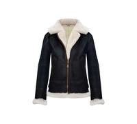 Hooded Sheepskin Flying Leather Jacket-Palermo Infinity Leather Brown 14