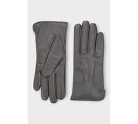 Ladies Italian Leather Winter Gloves - Wool Lined, Touchscreen Compatible, Water-Resistant Driving Gloves, Soft Leather
