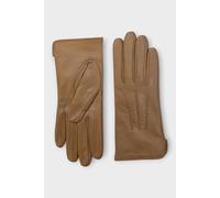 Ladies Italian Leather Winter Gloves - Wool Lined, Touchscreen Compatible, Water-Resistant Driving Gloves, Soft Leather