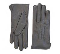 Ladies Italian Leather Winter Gloves - Wool Lined, Touchscreen Compatible, Water-Resistant Driving Gloves, Soft Leather