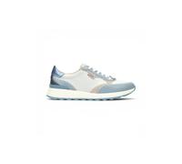 Infinity Leather Women's Pikolinos Leather Lace Up Sneaker Trainers Shoes - Arrecife in Blue | Size: 9