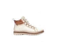 Infinity Leather Women's Pikolinos Nata Leather Ankle Trainers Boots - Vigo in White | Size: 7