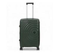 Infinity Luggage Dark Green Expandable Hard Shell 8 Wheels Luggage Medium Suitcase