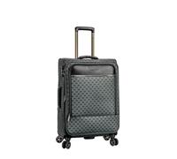 Snowball Corringham Medium Soft Shell Suitcase In Grey, Grey