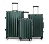 Infinity Luggage Geen Hardshell Suitcase Set Robust 8 Wheel Luggage Case Bag