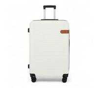 Infinity Luggage Hard Shell Classic 4-Wheel Luggage Suitcase Set - Large - Cream