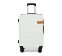 Infinity Luggage Hard Shell Classic 4-Wheel Luggage Suitcase Set - Medium - Cream