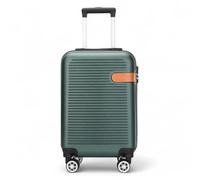 Infinity Luggage Hard Shell Classic 4-Wheel Luggage Suitcase Set - Small - Green