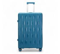 Infinity Luggage Hard Shell Lightweight Polypropylene Luggage - Large - Blue