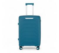 Infinity Luggage Hard Shell Suitcase Travel Set Durable Polypropylene Luggage - Medium - Blue