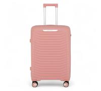 Infinity Luggage Hard Shell Suitcase Travel Set Durable Polypropylene Luggage - Medium - Pink